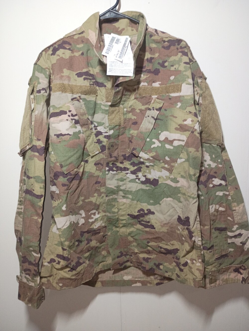 Men's Military Field Jacket in Woodland Camo - Medium Regular